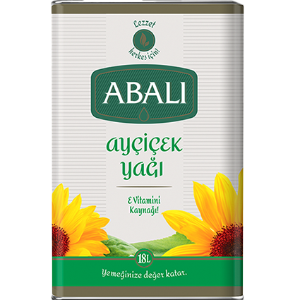 Abalı 18 LT Ayçiçek Yağı urun gorseli