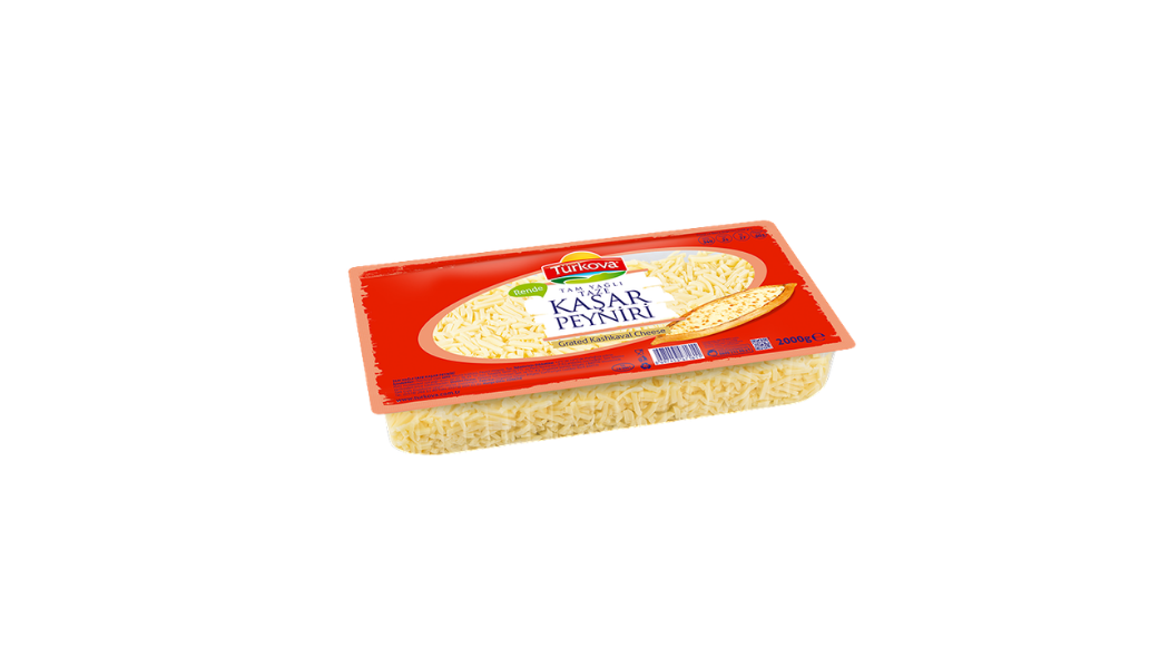 Türkova Tam Yağlı Rende Kaşar 2000 Gr urun gorseli