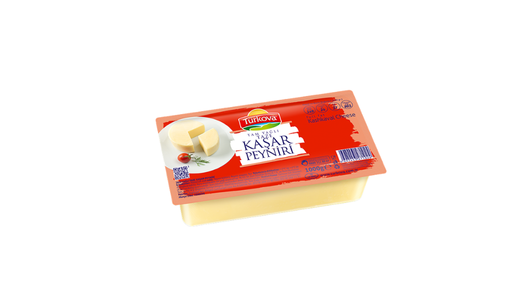 Türkova Tam Yağlı Kaşar 1000 Gr urun gorseli