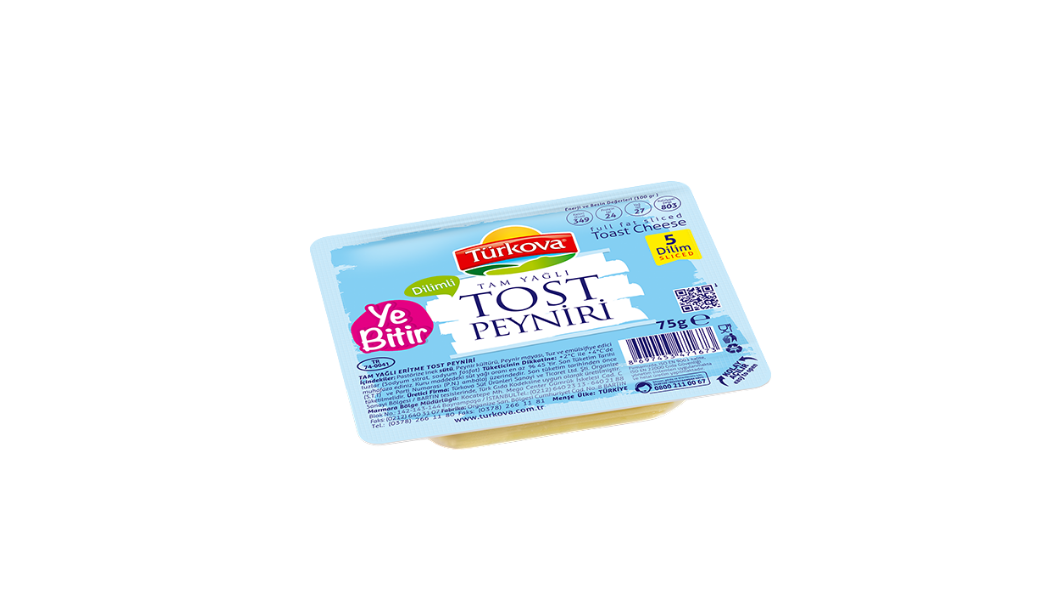 Türkova Tost Peyniri 75 Gr urun gorseli